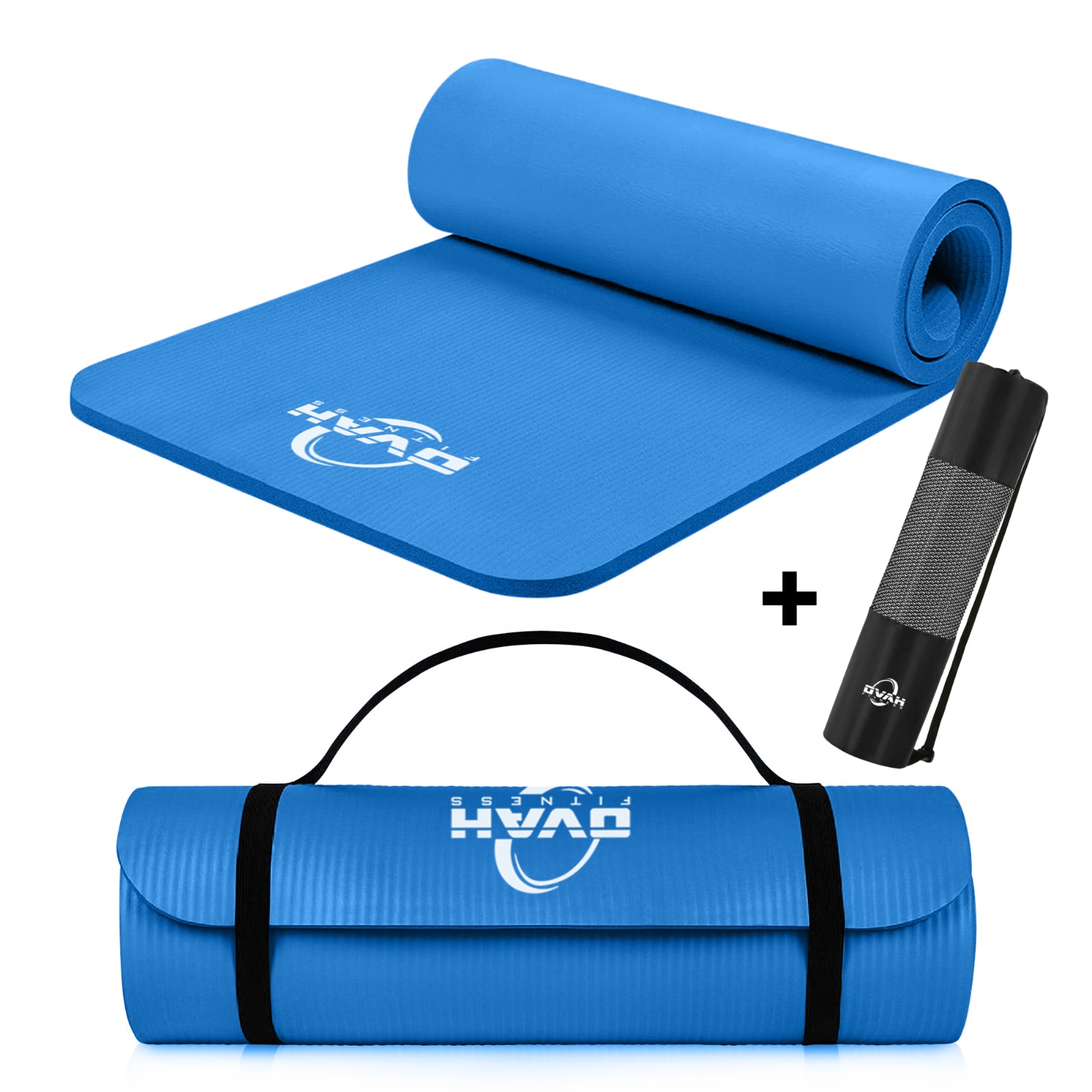 Extra Thick Yoga Mat 15MM Gym Workout Fitness Pilates Women Exercise Non Slip UK